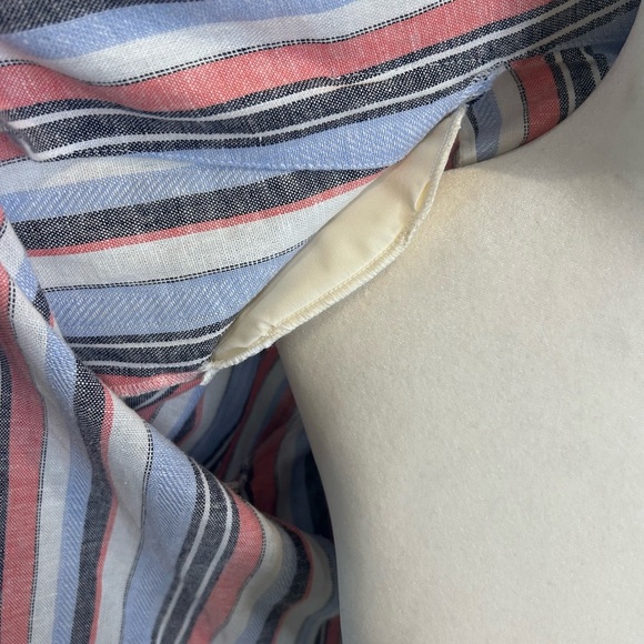 🖤”Laundry By Shelli Segal” NWT Multicolor Striped Blazer w/ Pockets - Picture 4 of 15